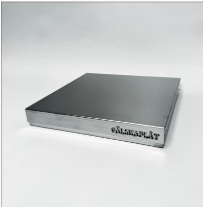 Bild av modern och funktionell fyrkantig kylplatta