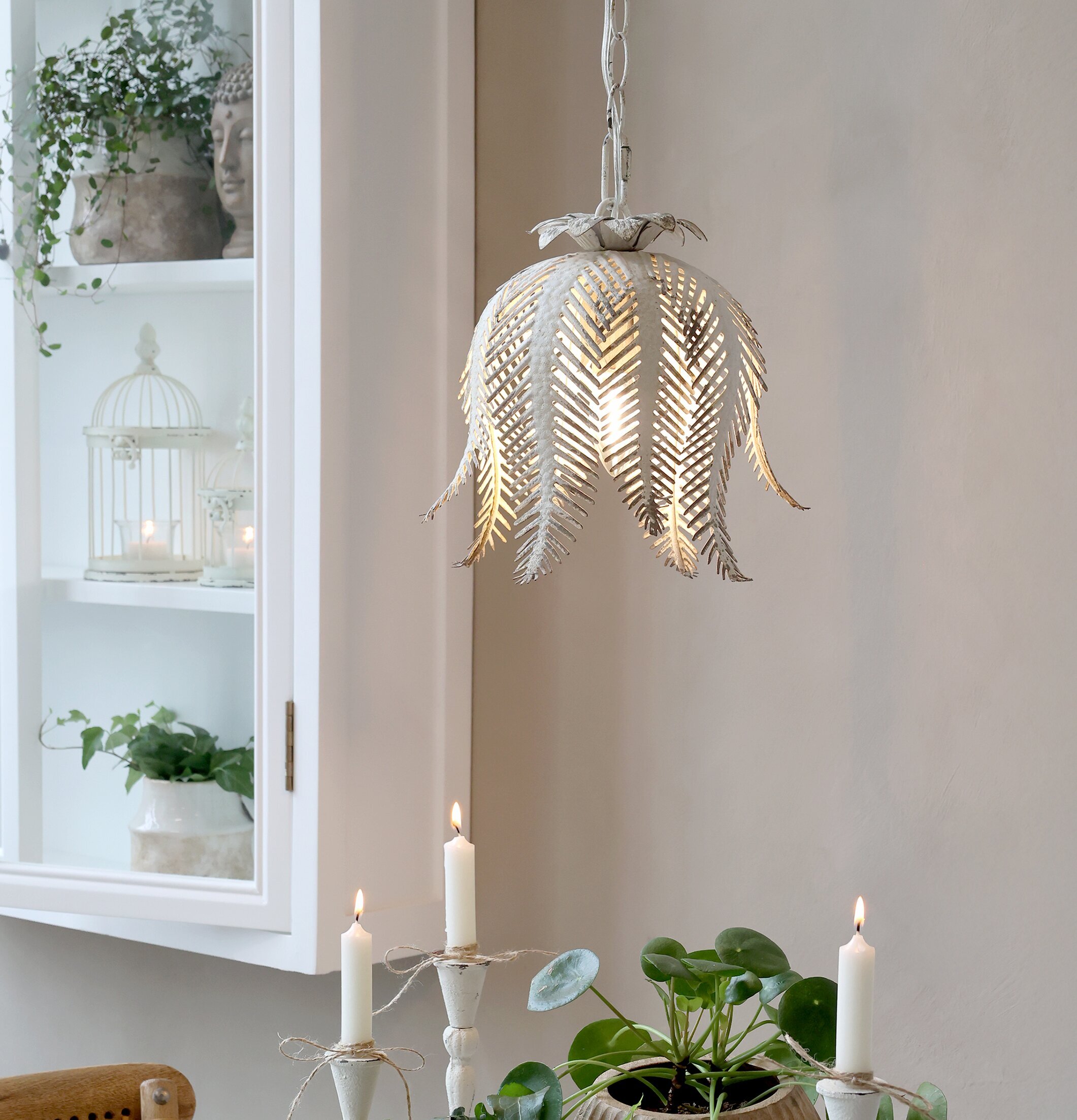 Taklampa Blad Antikvit Chic Antique Lampor Taklampor Golvlampor Bordslampor LED-lampor Ledlampor Fönsterlampor Ljusslingor för dekoration