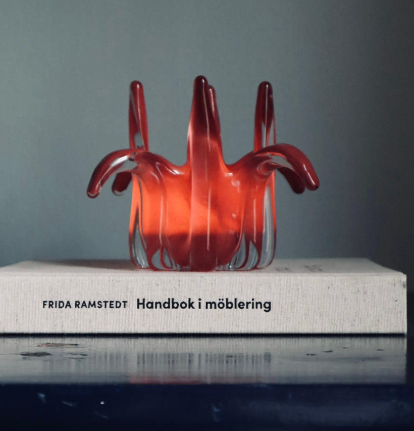 Ljuslykta Hindås Hallon I AM Interior Ljusstakar Adventsstakar Ljushållare Ljushyllor