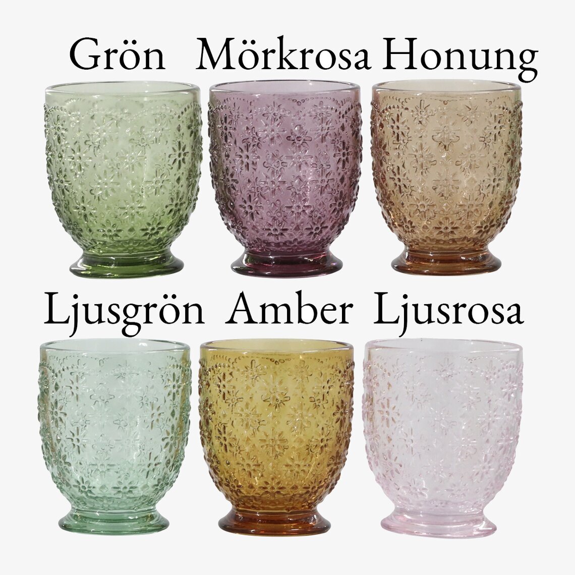 Saint-Émilion Reliefglas Chic Antique Dryckesglas Dricksglas Glas för dryck Plastglas