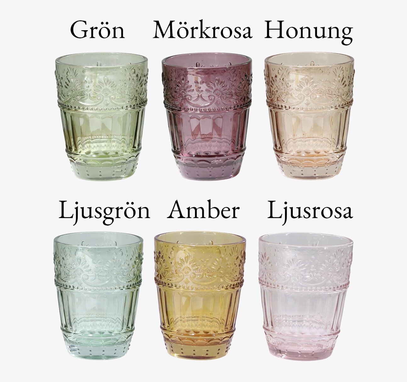 Saint-Émilion Tumblerglas Chic Antique