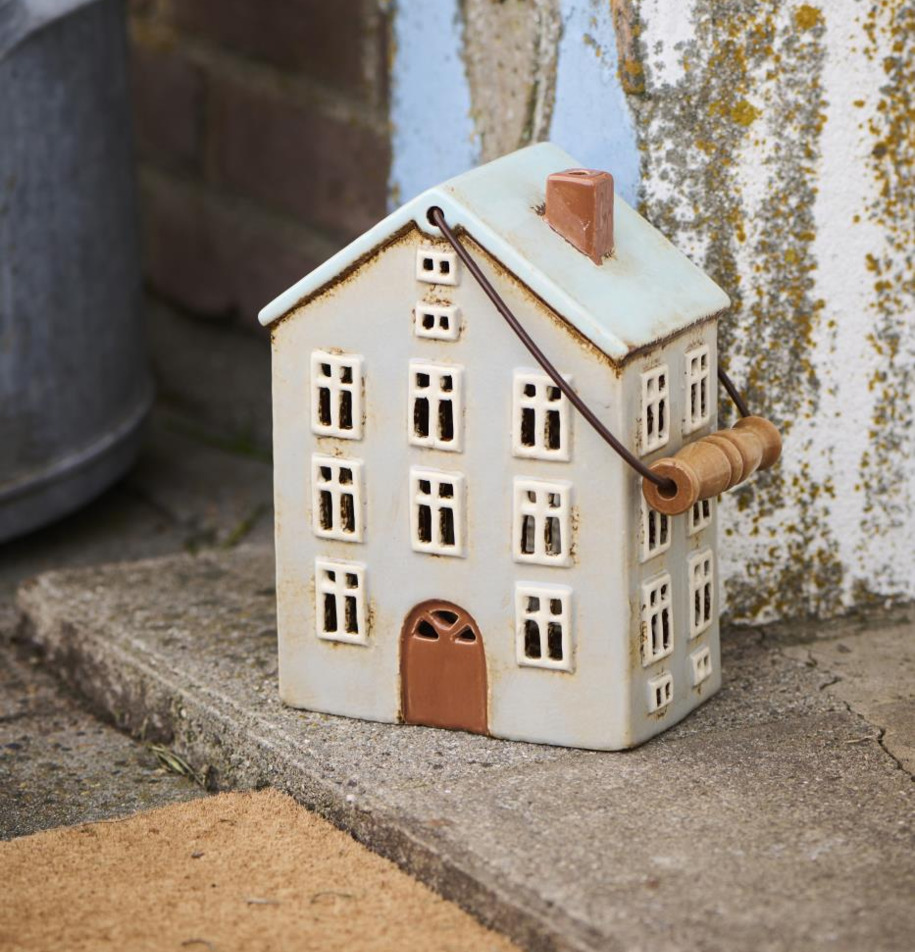 Ljuslykta Nyhavn Ljusbeige IB Laursen Lyktor Endless Light Ljuslyktor