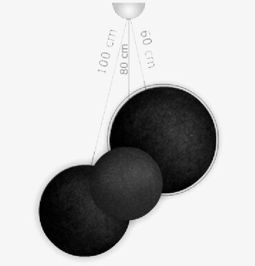 Bild av eleganta taklampor i minimalistisk design