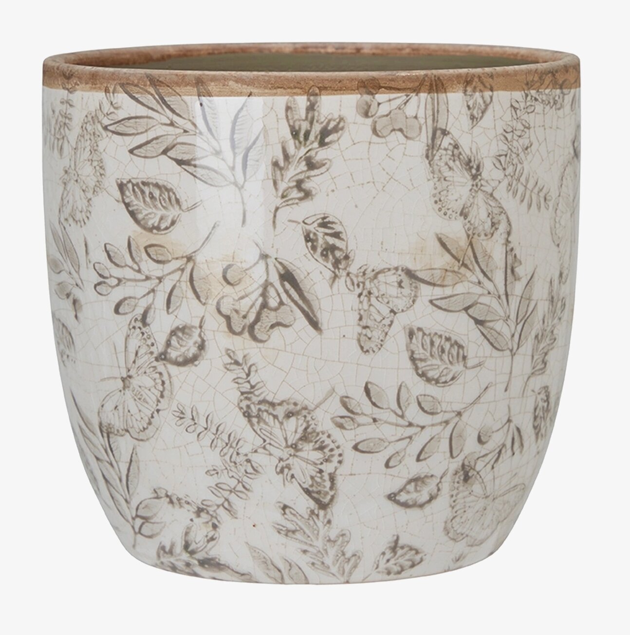 Kruka Melinda Set/2 Wikholm Form Krukor Örtkrukor Glaskrukor