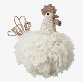 Bild av charmig dekorativ påsktupp för påskdekoration