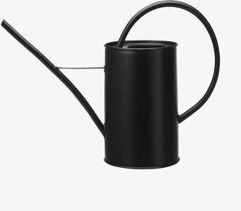 Bild av stilren och funktionell vattenkanna i svart