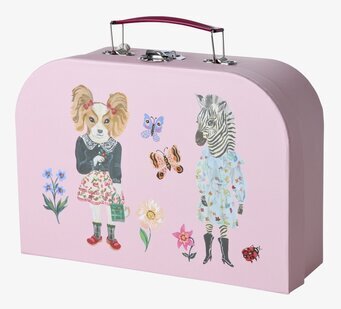 Bild av lekfull kartongväska med fantasifulla motiv