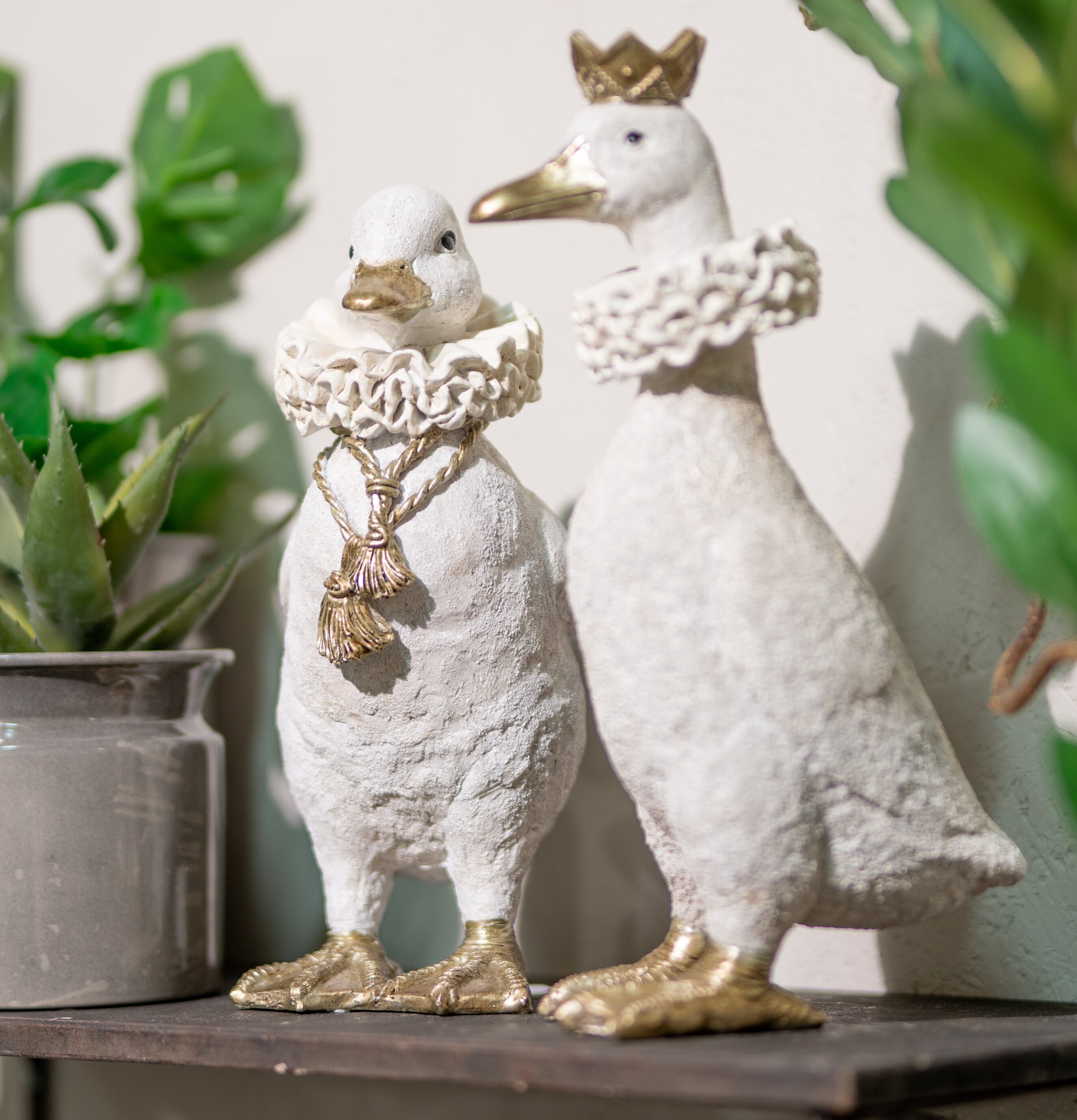 Anka Med Krona Poly Halsband A Lot Decoration Övrig prydnad/dekoration för inredning innemiljö