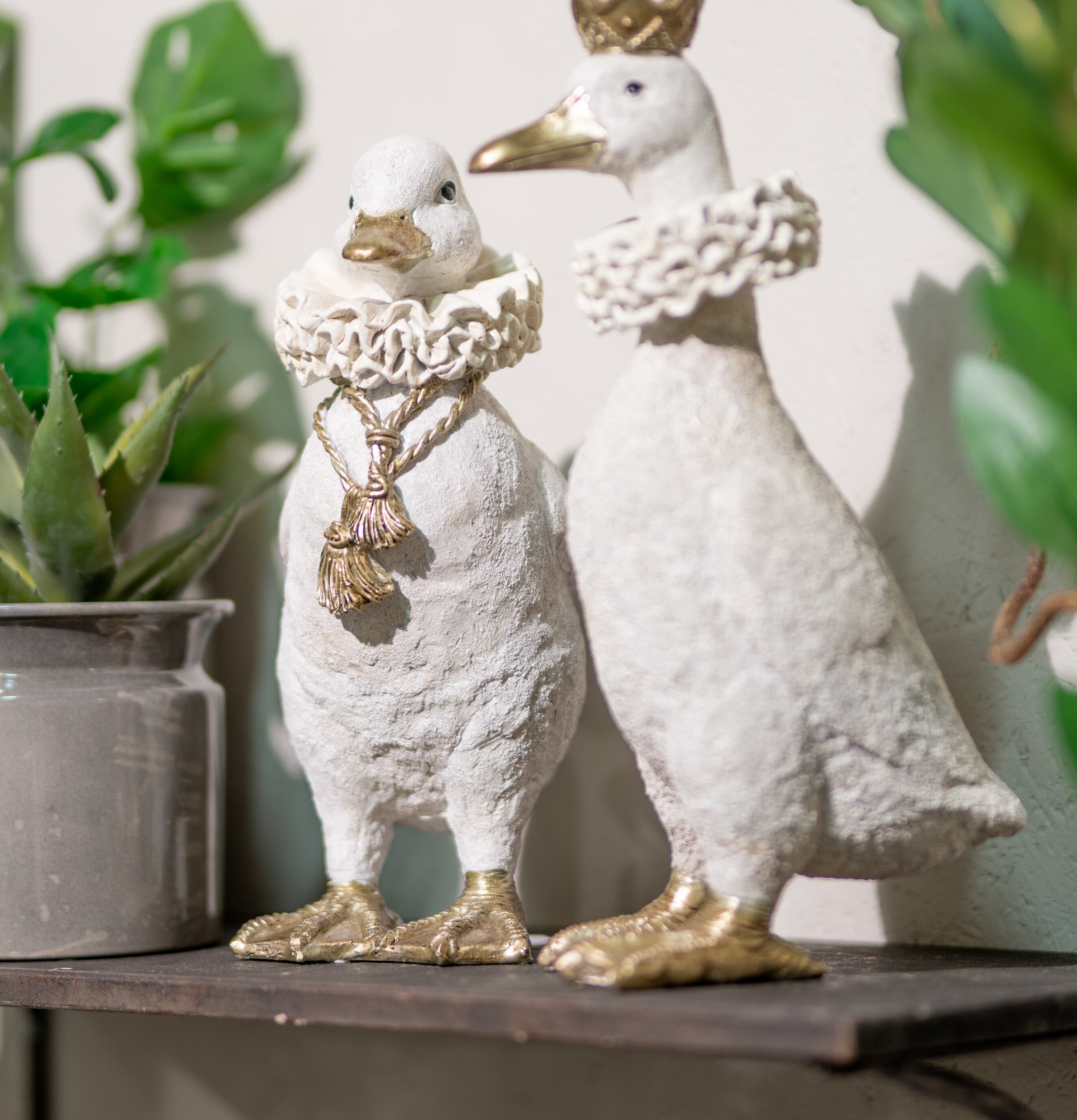 Anka Med Krona Poly Halsband A Lot Decoration Övrig prydnad/dekoration för inredning innemiljö