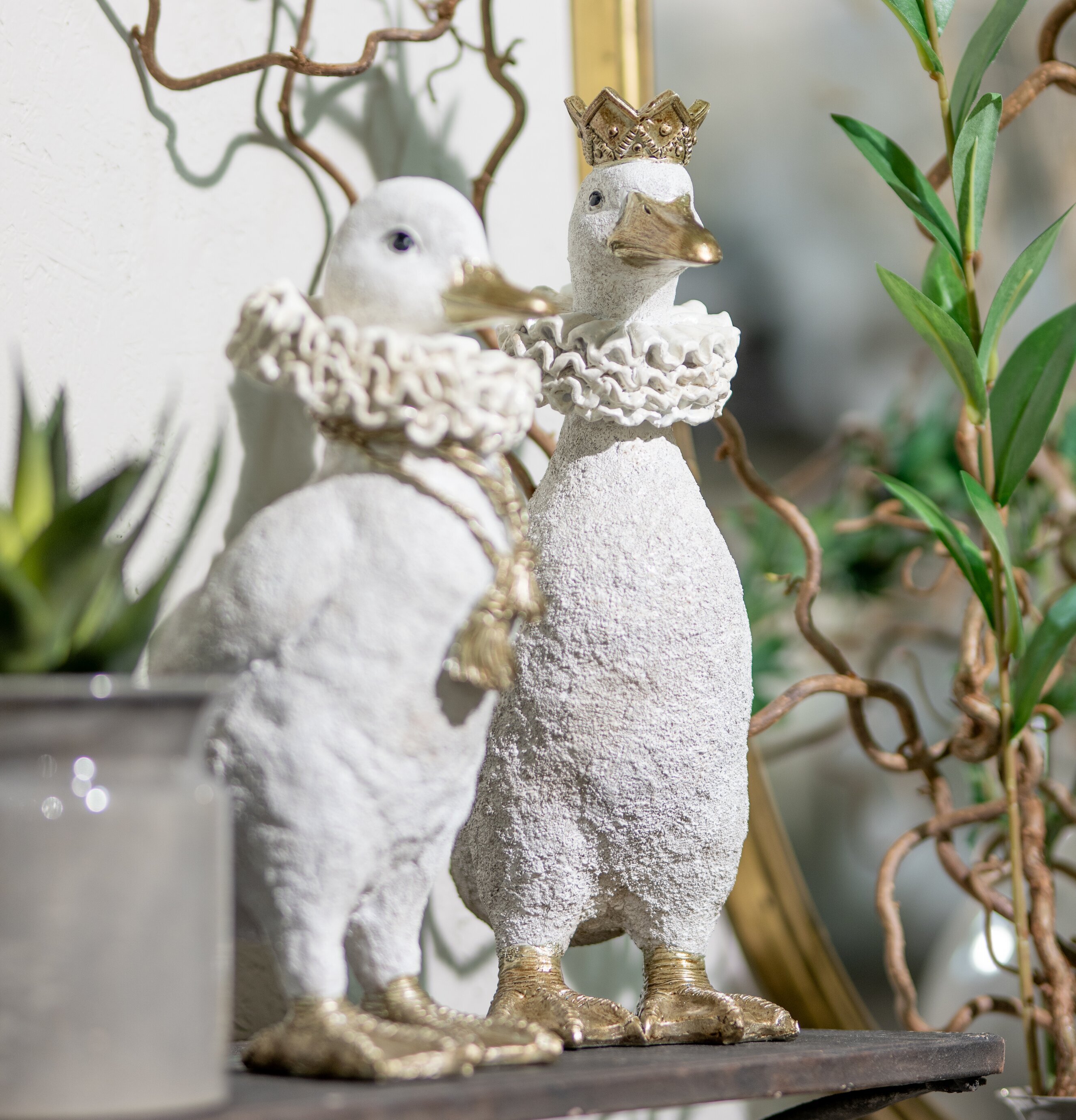 Anka Med Krona Poly Halsband A Lot Decoration Övrig prydnad/dekoration för inredning innemiljö