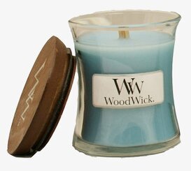 WoodWick Paradise Blue Small doftljus från WoodWick i glas