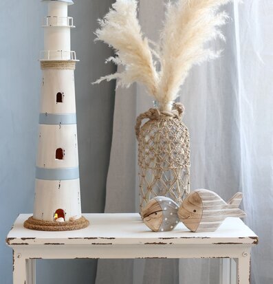 Bild av stilfull inredning med nautisk och vintage charm