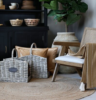 Bild av hemtrevligt och stilfullt inrett hörn i hemmet