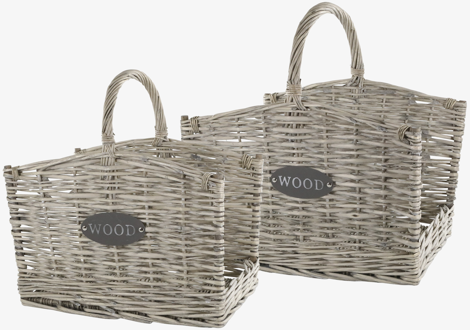 Vedkorg Pil Natur Chic Antique