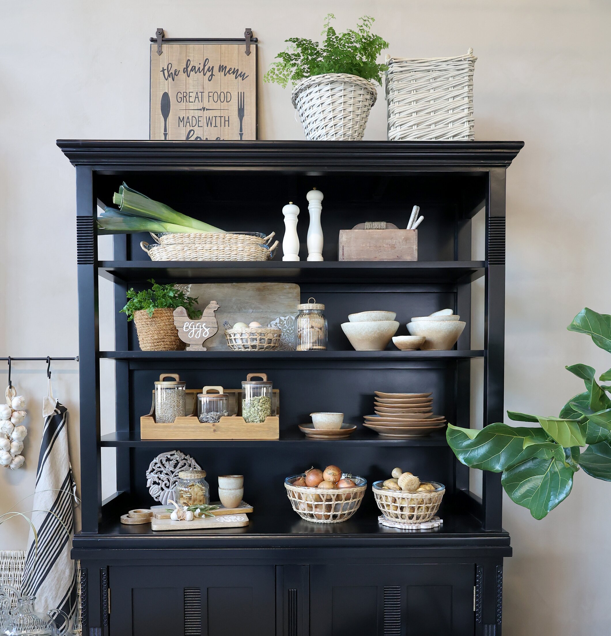 Flätad Pilkruka Chic Antique