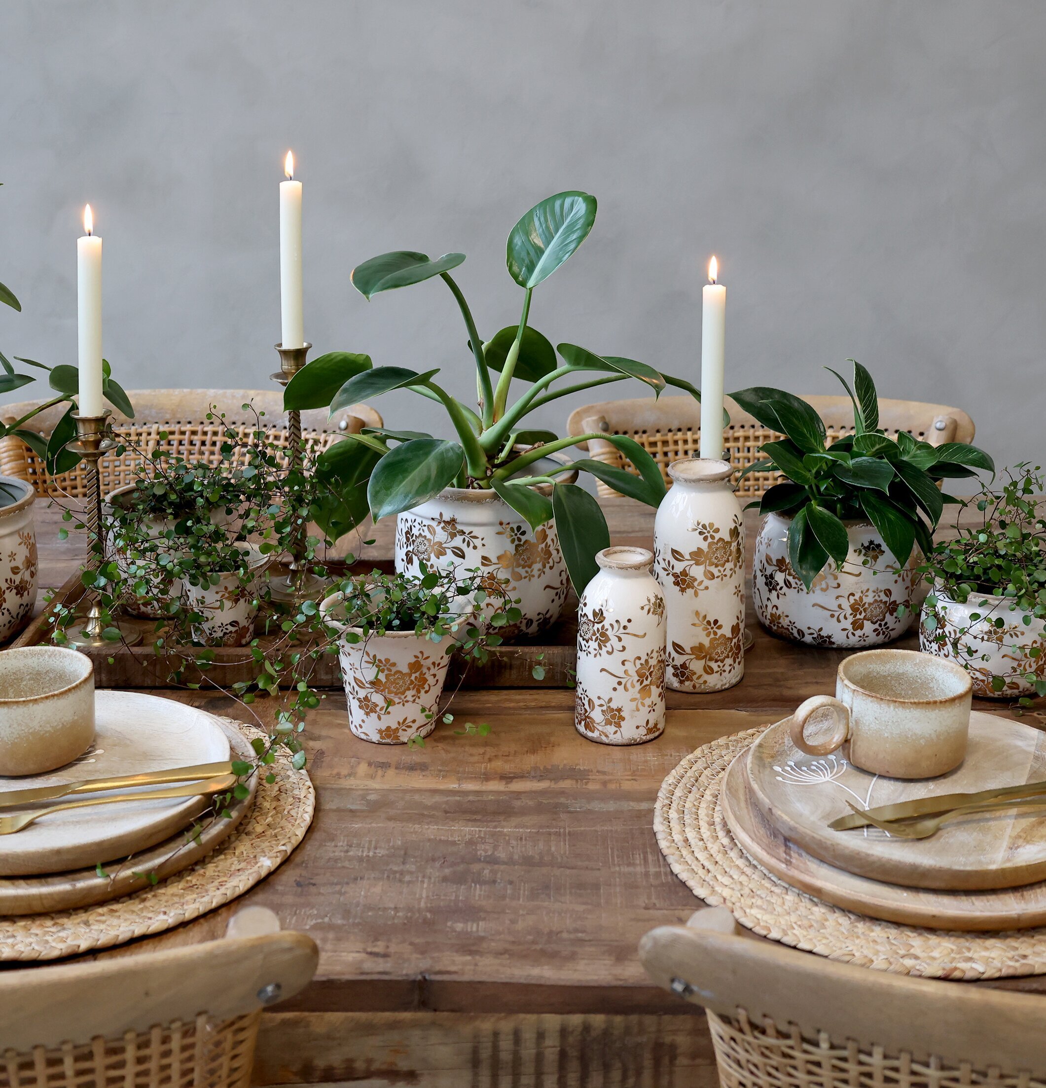 Dekorationsvas Melun Jubileum Limited Edition Kruka Ø12.5cm Ø9cm Chic Antique Vaser Övrig prydnad/dekoration för inredning innemiljö