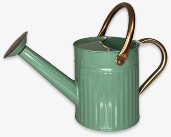 Bild av stilren och funktionell salviagrön vattenkanna