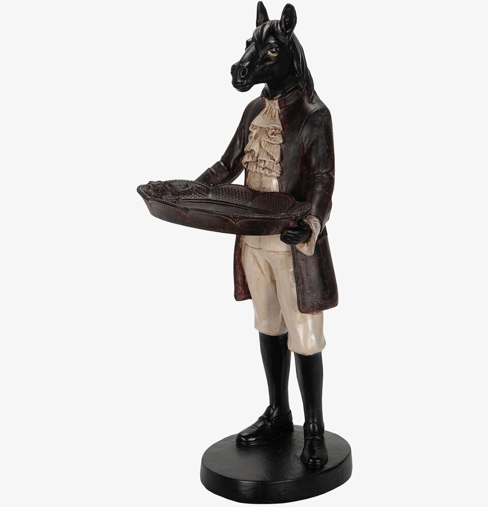 Bild av unik figur: Hästgestalt med fat och elegans