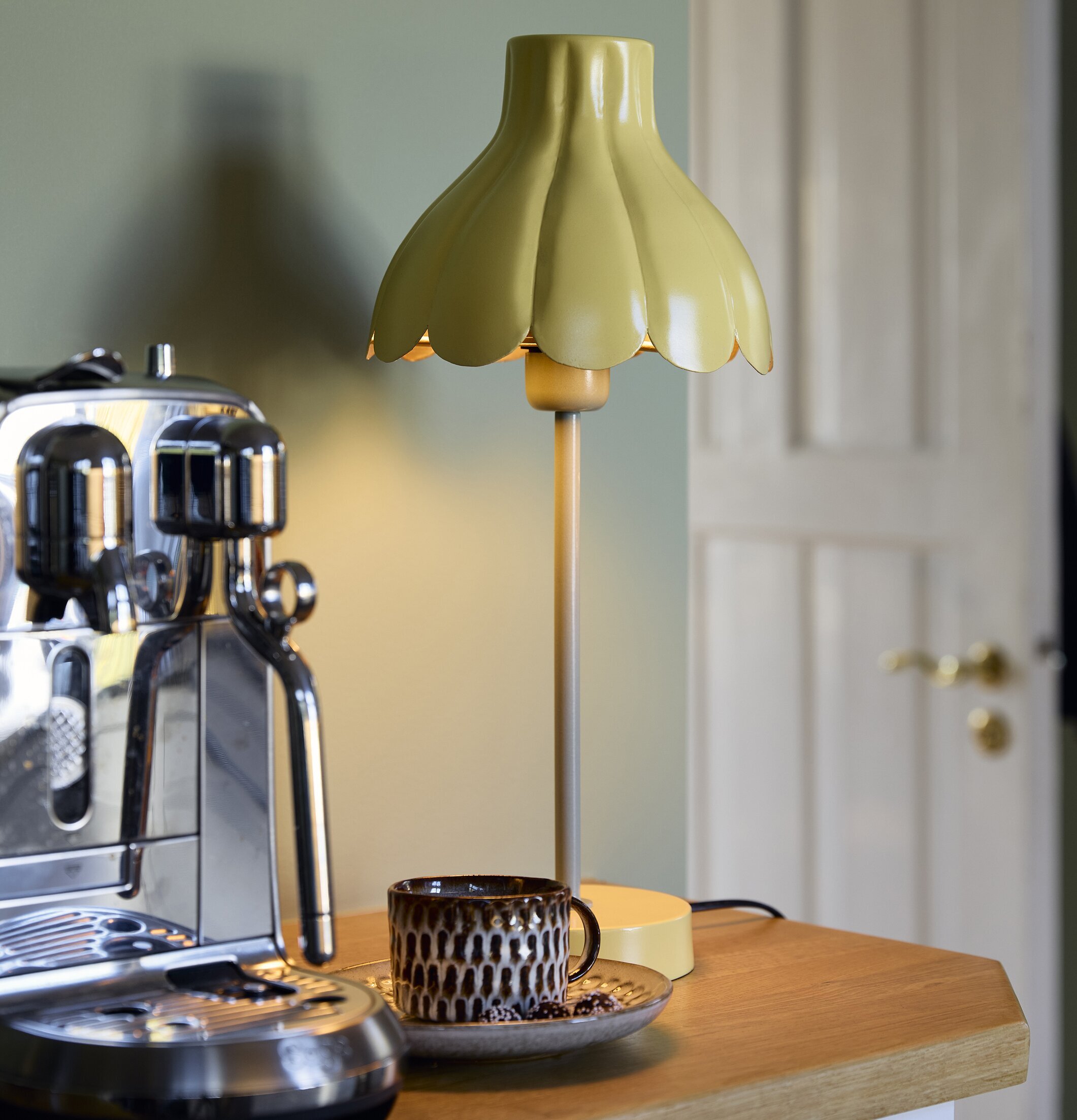 Wera Bordslampa Gul/Grön PR Home Lampor Taklampor Golvlampor Bordslampor LED-lampor Ledlampor Fönsterlampor Ljusslingor för dekoration