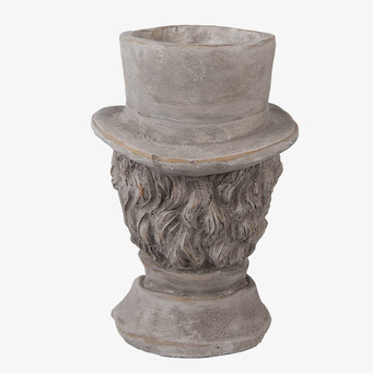 Bild av unik kruka med skulptural och rustik design