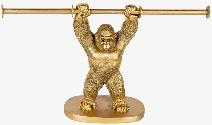 Pappershållare Gorilla Clayre & Eef Toalettpappershållare Hållare för toapapper