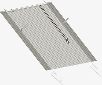 Bild av bambu rullgardin med naturlig och stilren design