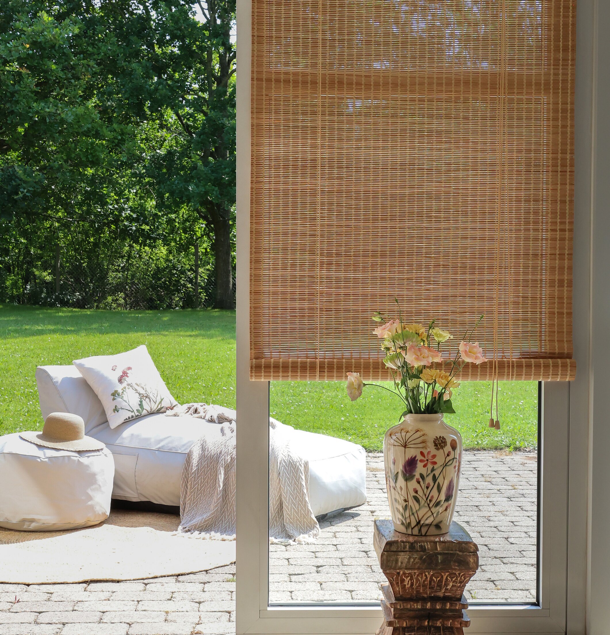 Bild av harmonisk inredning med naturinspirerade inslag