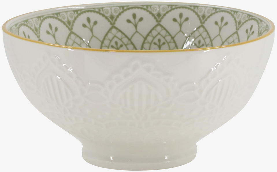 Skål Arés Grön Chic Antique Skålar att äta ur tilltugg Såskannor/Vispskål servering Matlådor Förvaring av lunch/mat