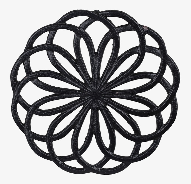 Grytunderlägg Blomma Järn Strömshaga Karottunderlägg