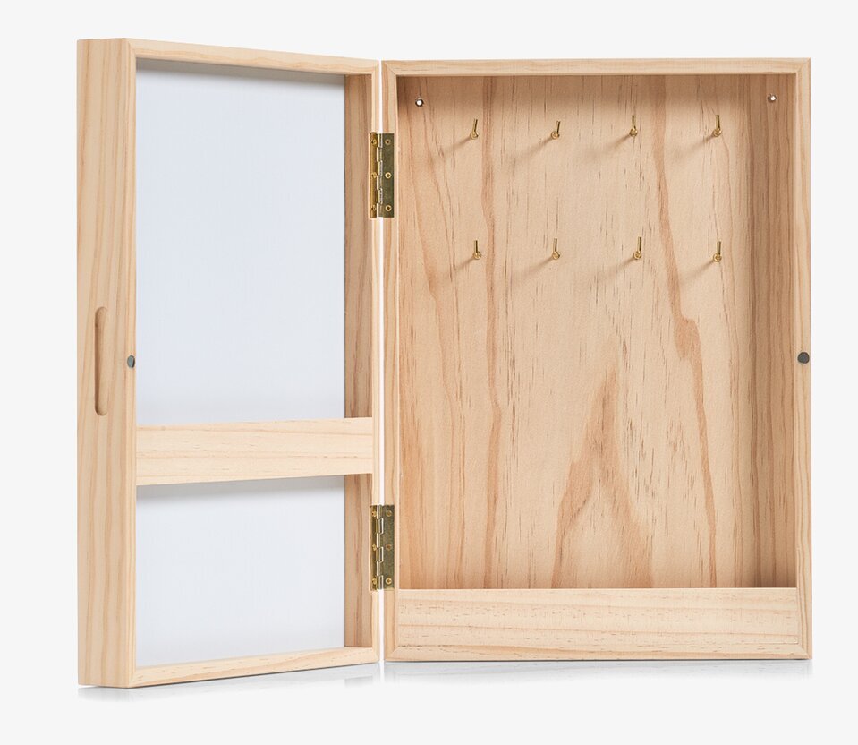 Nyckelskåp Med Whiteboard Zeller Nyckelförvaring Nyckelhängare