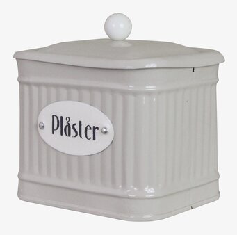 Bild av elegant och funktionell plåtburk för plåster