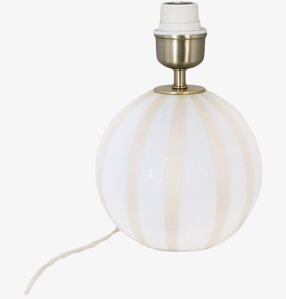 Lampfot Alba Opal Beige/Vit Strömshaga Lampor Taklampor Golvlampor Bordslampor LED-lampor Ledlampor Fönsterlampor Ljusslingor för dekoration