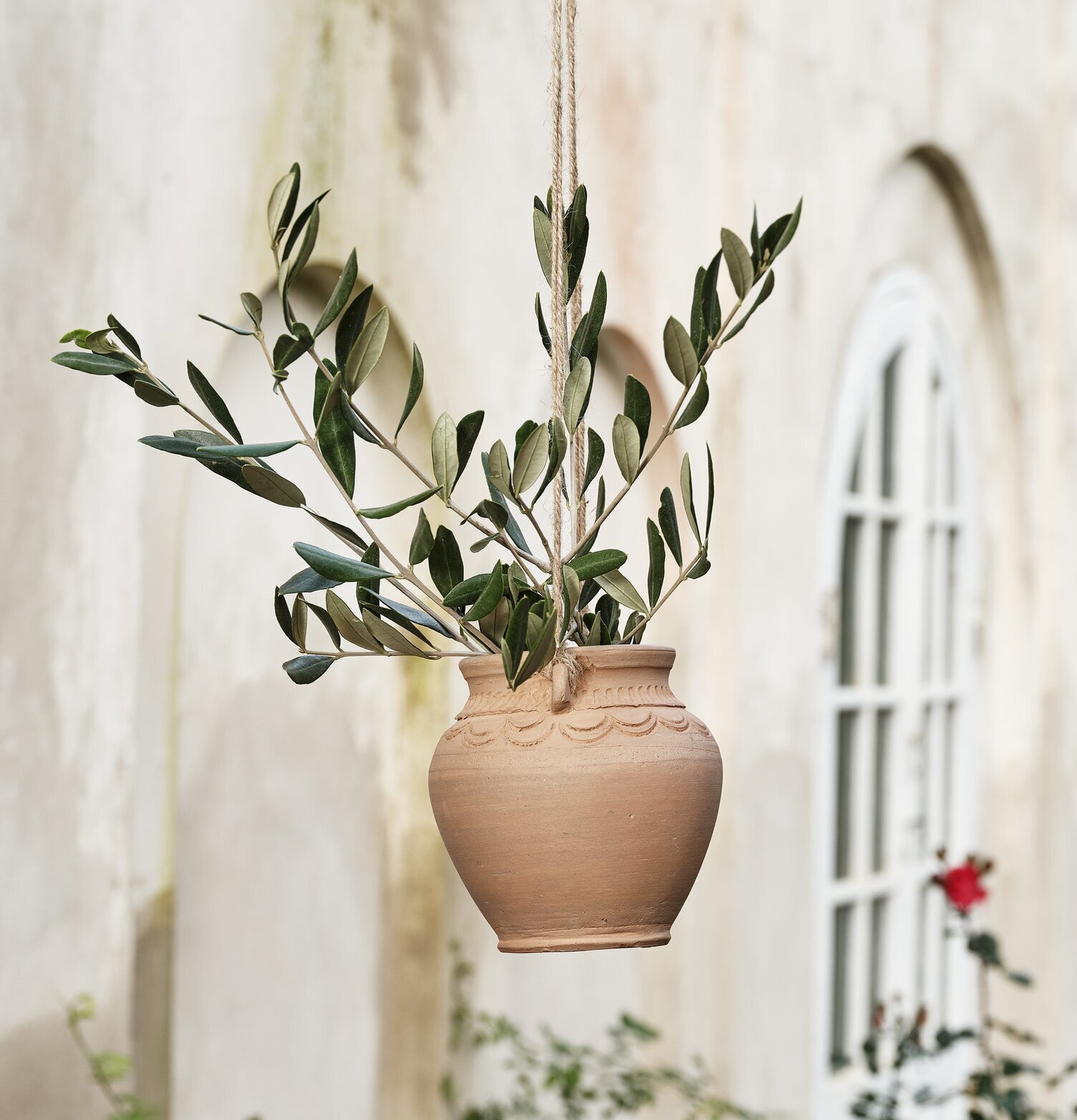 Ampel Lergods Terrakotta Strömshaga Krukor Örtkrukor Glaskrukor