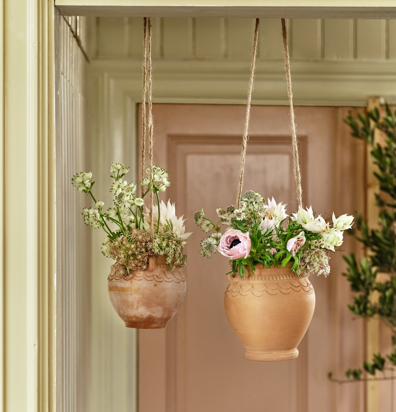 Ampel Lergods Terrakotta Strömshaga Krukor Örtkrukor Glaskrukor