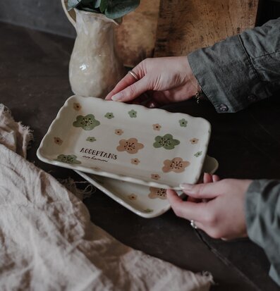 Bild av harmoni och inre frid med naturliga element