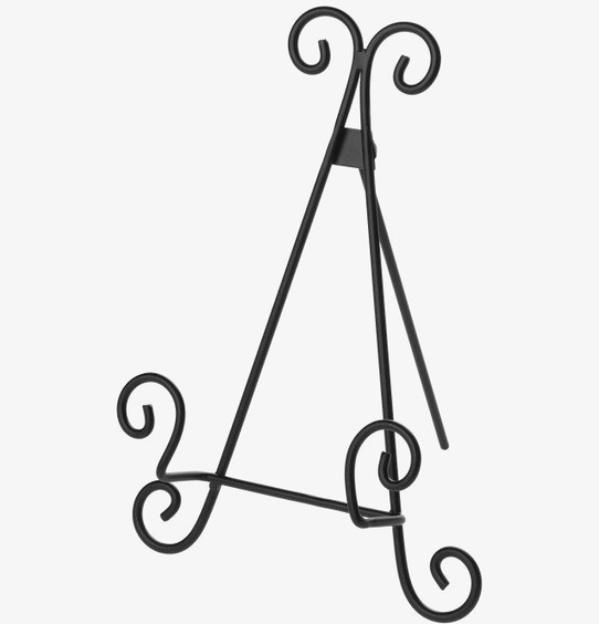 Tallriksstativ Svart 4Living Övrig prydnad/dekoration för inredning innemiljö