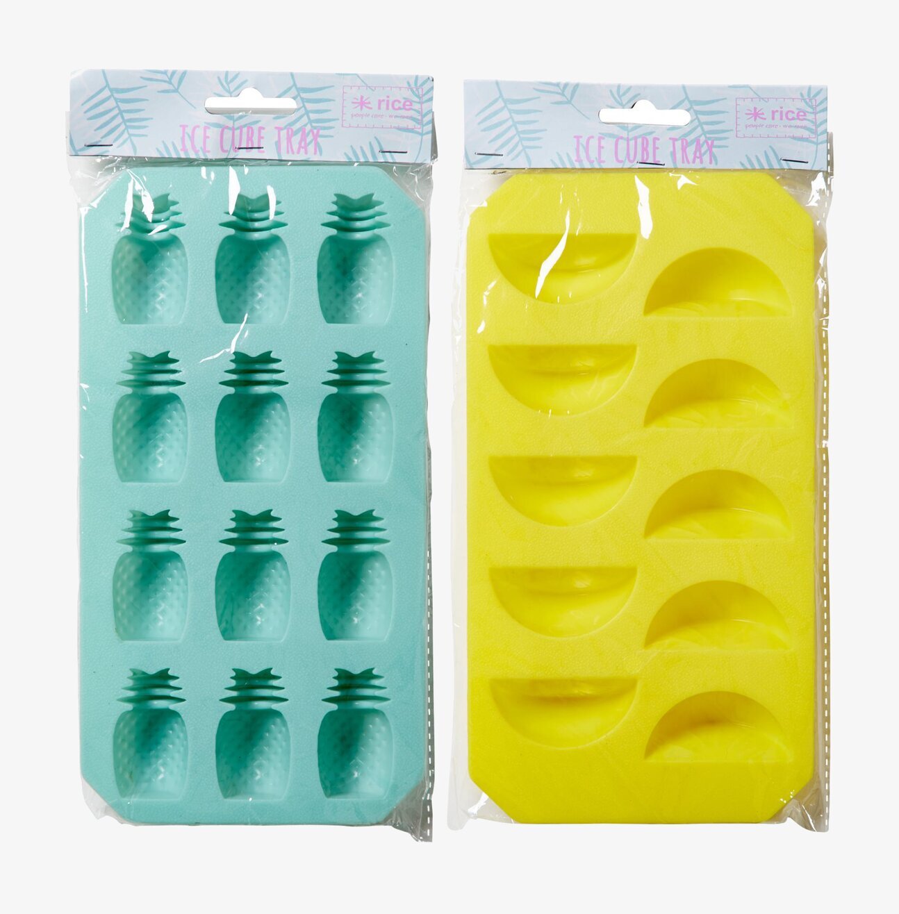 Bild av färgglada silikonformar för kreativa iskuber