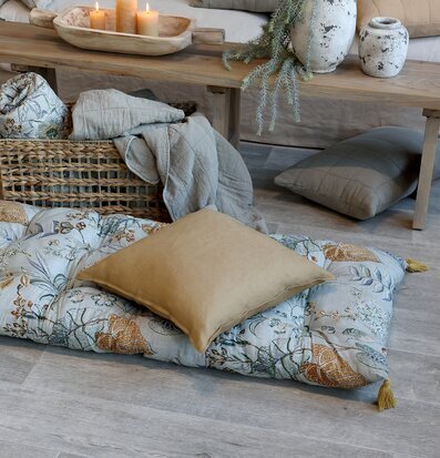 Bild av harmonisk inredning för avkoppling och elegans