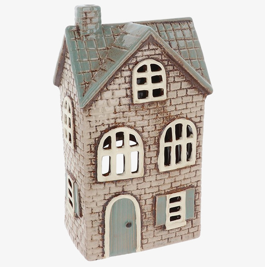 Ljuslykta Village Pottery - Brick House Grey Joe Davies Lyktor Endless Light Ljuslyktor