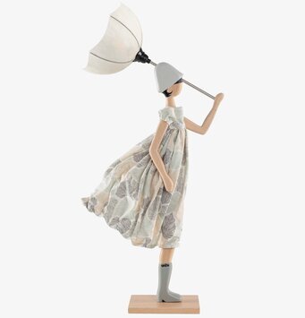 Bild av unik bordslampa med kreativ och konstnärlig design