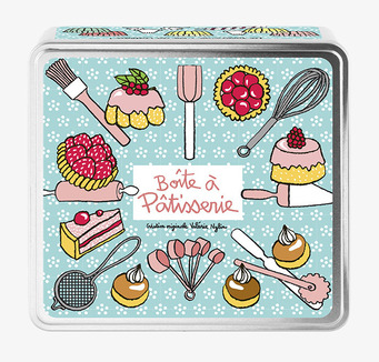 Bild av charmig och detaljrik plåtburk för bakredskap