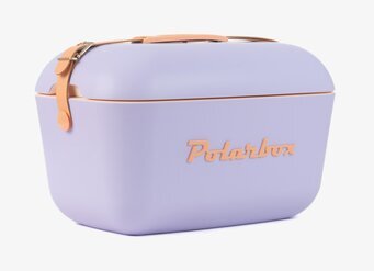 Bild av lila kylväska med stilren och praktisk design