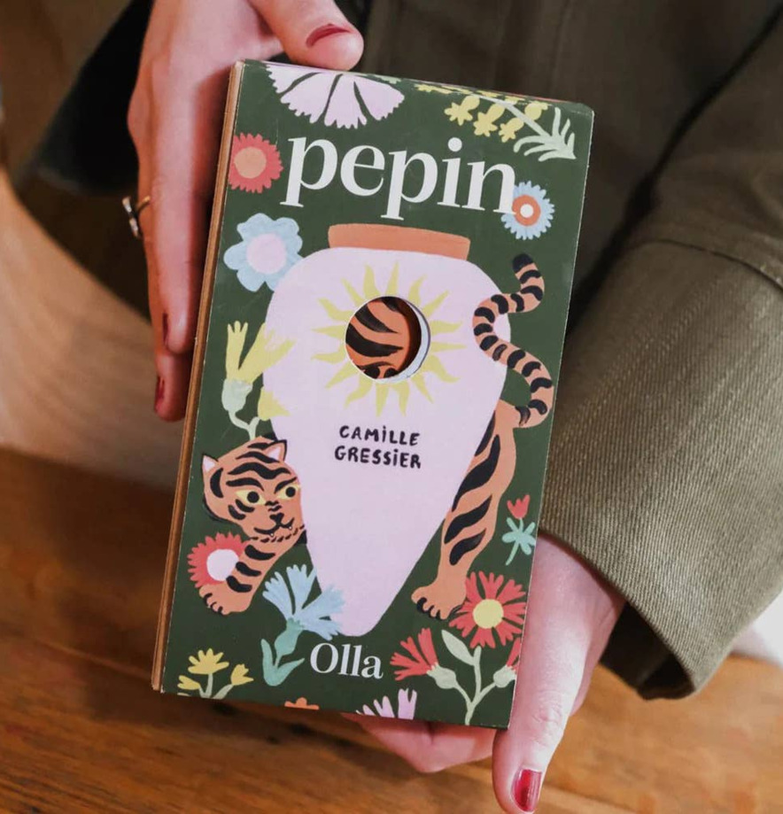 Bevattning Olla Tiger x Camille Gressier Pepin Självbevattnare Självbevattning Bevattningsglas Droppvattnare Droppbevattnare Droppbevattning