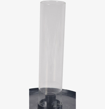 Bild av stilrent cylindriskt glas för mångsidig dekoration