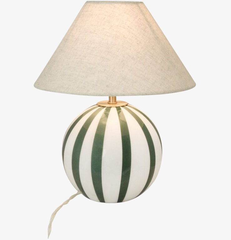 Lampfot Alba Opal Grön/Vit Strömshaga Lampor Taklampor Golvlampor Bordslampor LED-lampor Ledlampor Fönsterlampor Ljusslingor för dekoration