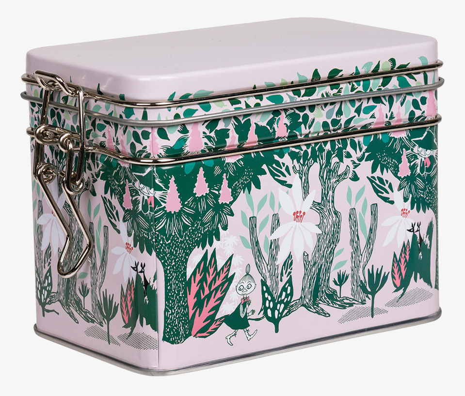 Plåtburk Te - Vårkastanj Moomin by Martinex Plåtburkar Metallburkar