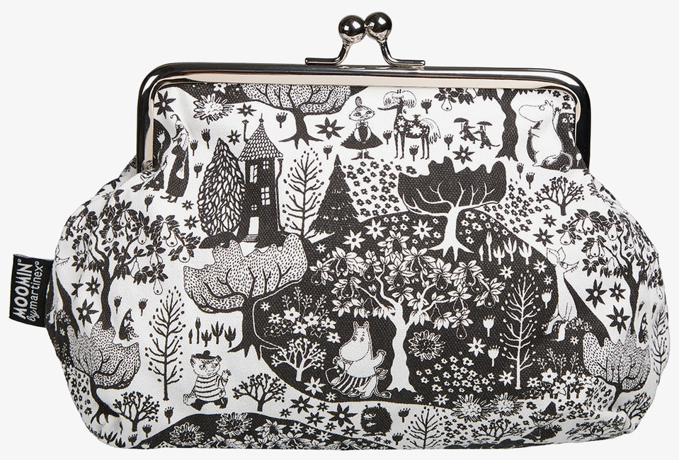 Väska/Börs Mumin Park Svart/Vit Moomin by Martinex Väskor