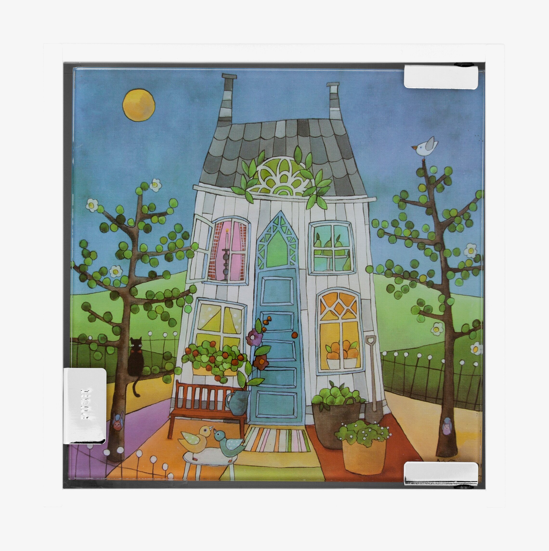 Bild av ett charmigt nyckelskåp med fantasifull design