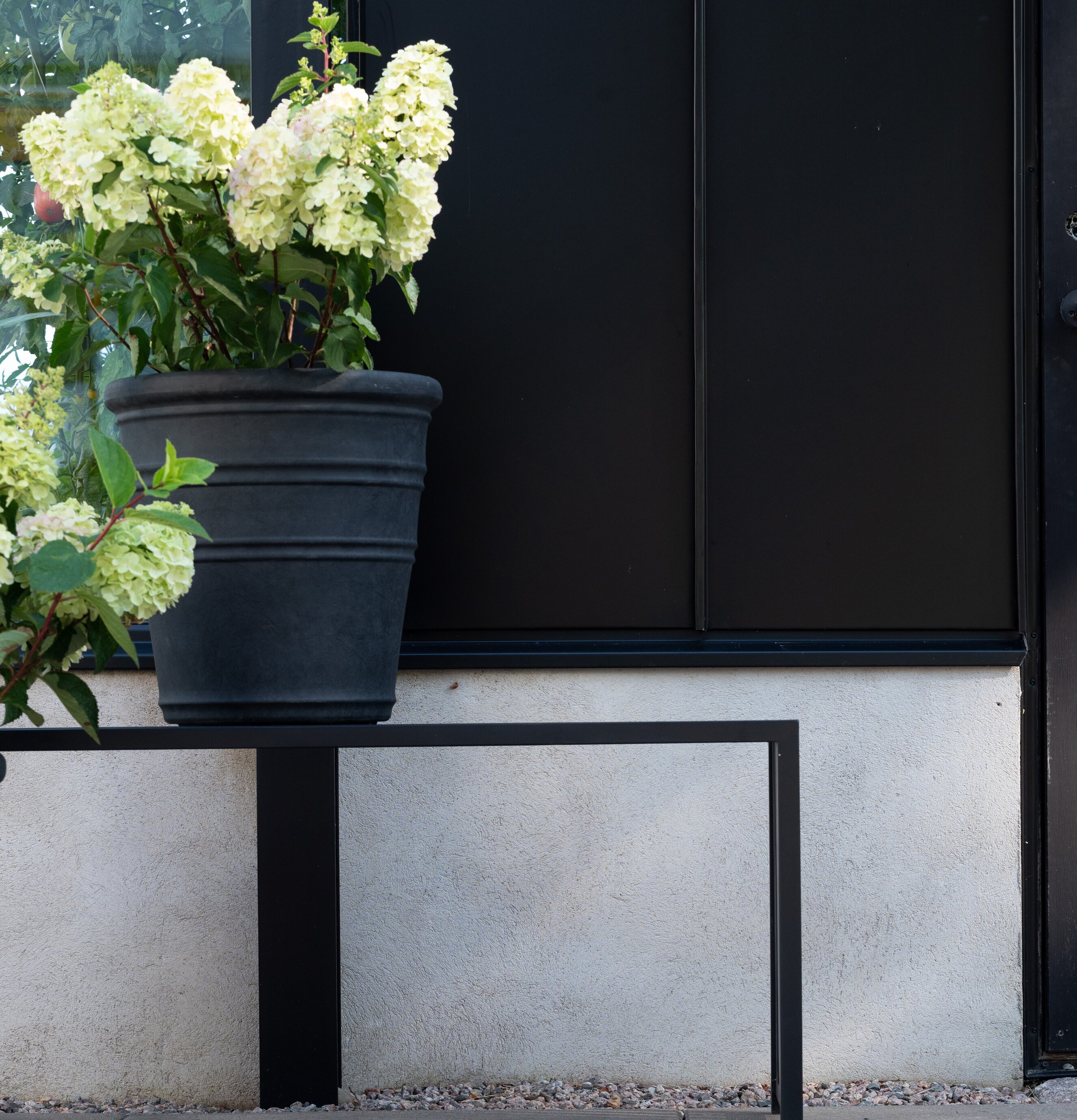 Kruka Set/4 Svart Wikholm Form Krukor Örtkrukor Glaskrukor