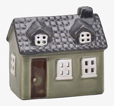 Ljuslykta Hus Grön Det Gamle Apotek Lyktor Endless Light Ljuslyktor